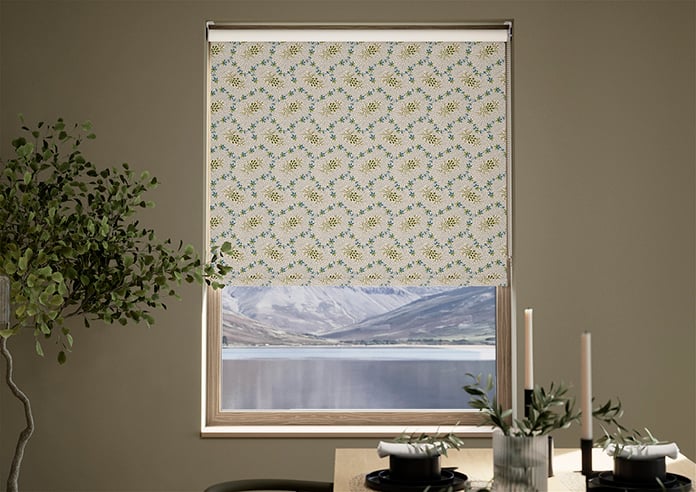 Land & Shore Lorie (Blackout), Green - Twist&Fit Roller Blind - Image 3